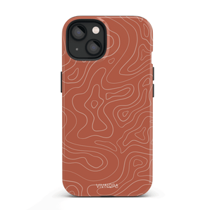 Wavy Lines Red